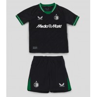 Echipament fotbal Feyenoord Tricou Deplasare 2024-25 pentru copii maneca scurta (+ Pantaloni scurti)